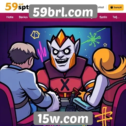 Experiência de usuários no site de jogos 59brl.com